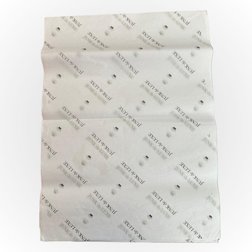 Custom Printed Tissue Paper for Garment & Gift Packaging – Premium Branding Wrap