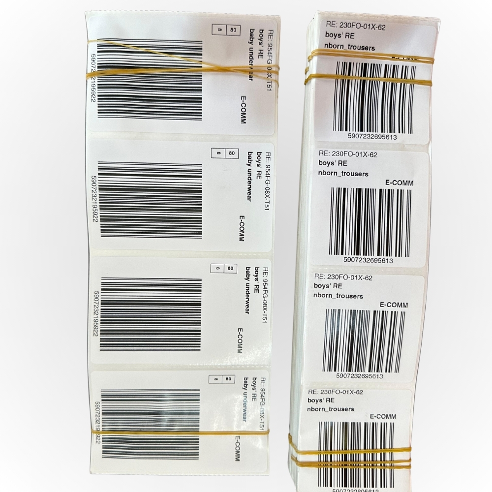 High-Quality Barcode Printed Labels β Accurate & Durable Scanning Solution
